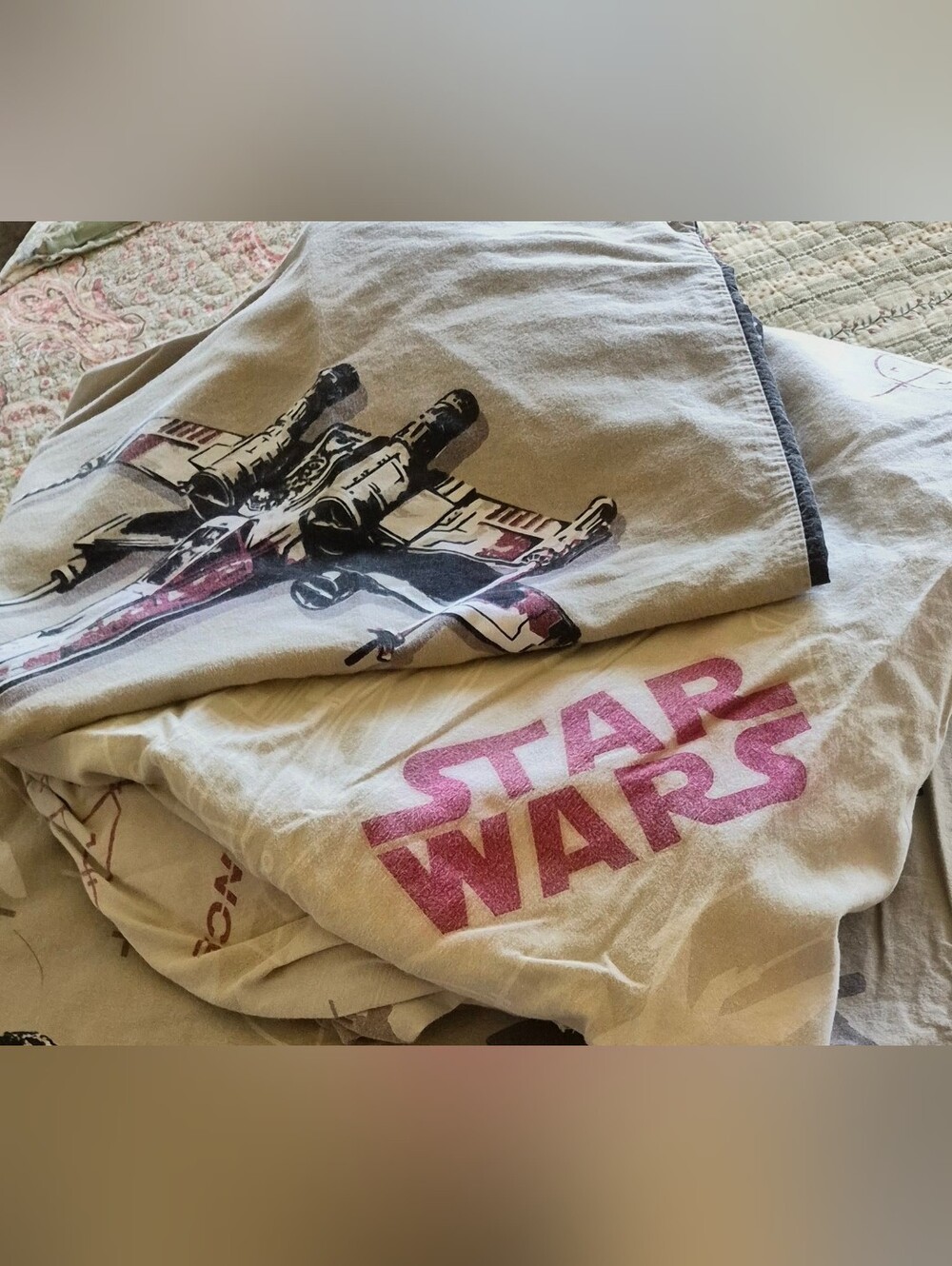 Rare Vintage FULL Size Star Wars Sheet Set